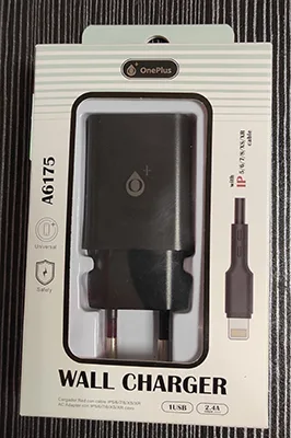 Adattatore da viaggio «USB Wall charger One Plus A6175» — foto 3 dell'alert A12/00272/23