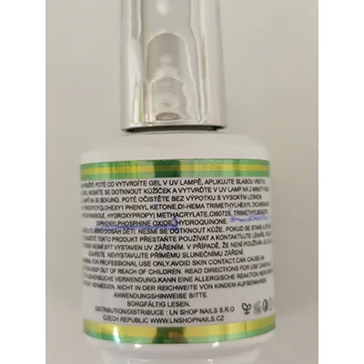 Smalto per unghie in gel «UV/LED GEL POLISH, GLOW-IN-DARK, TOP COAT» — foto 3 dell'alert SR/00862/26