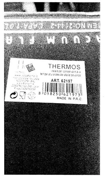Flacone Thermos «VACUUM FLASK» — foto 2 dell'alert A12/0563/16