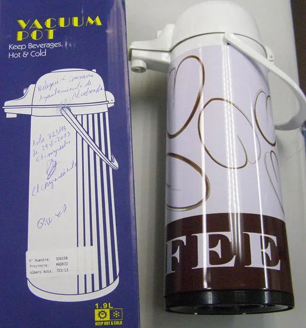 Thermos flask con pompa «Vacuum Pot» — foto 2 dell'alert A12/0010/14