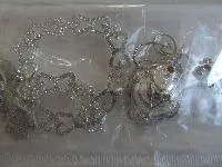 Set di gioielli «Vampire Diaries Geschenkpackung Halsketten, Ohrringe und Armband in Kissenkasten» — foto 3 dell'alert A12/00454/21