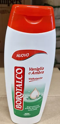 Crema da bagno e doccia «Vaniglia e Ambra Vellutante» (BOROTALCO)