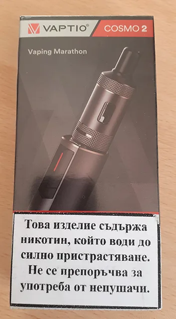 Sigaretta elettronica ricaricabile «Vaping Marathon LIGH UP YOR LIFE» (Vaptio)