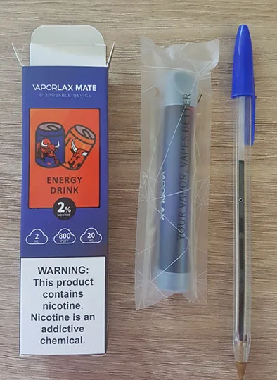 Sigaretta elettronica usa e getta «Vaporlax Mate 2% Nicotine 2ml» (Vaporlax Mate)