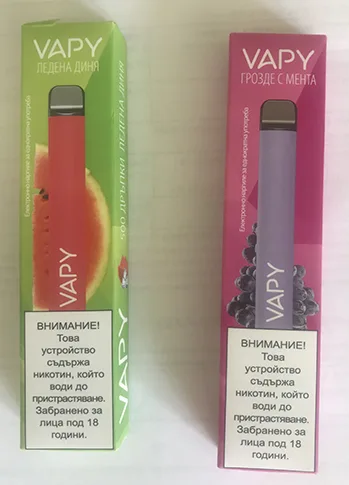 Sigaretta elettronica usa e getta «VAPY» (VAPY)