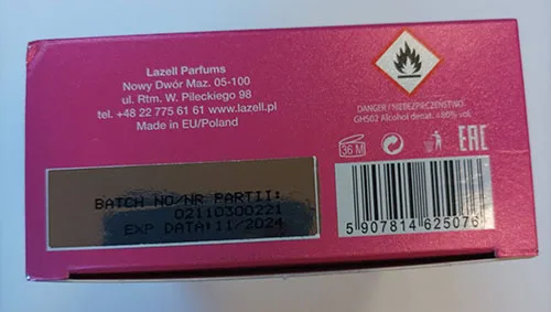 Profumo «Varsovie Eau de Parfume for Women» — foto 4 dell'alert A12/02545/23