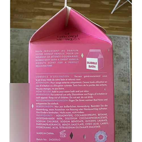 Schiuma da bagno «Vegan Poetic Beauty» — foto 3 dell'alert SR/02795/25