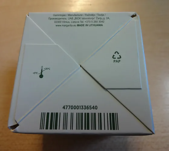 Crema viso «Veido kremas su kolagenu ir augaliniu aliejumi brandžiai odai» — foto 3 dell'alert A12/00992/22