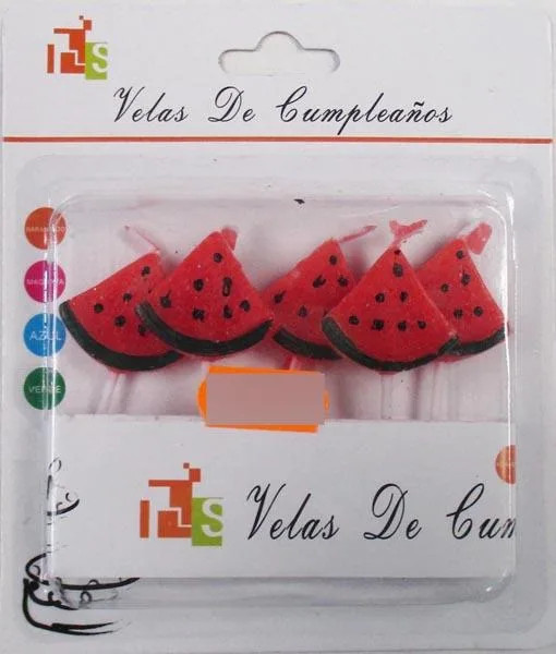 Candele decorative «Velas De Cumpleanos ('Birthday candles')» — foto 3 dell'alert A12/0792/17