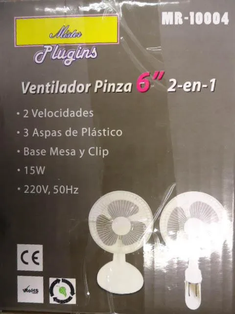 Ventilatore elettrico «Ventilador Pinza» — foto 1 dell'alert A12/0328/14