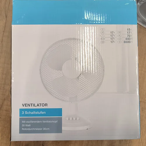 Ventilatore elettrico «Ventilator» — foto 2 dell'alert SR/02493/25