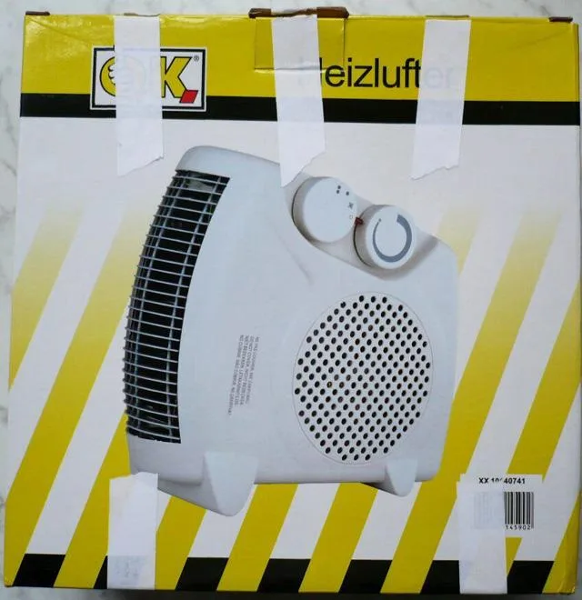 Ventilatore di riscaldamento portatile — foto 3 dell'alert 0995/09