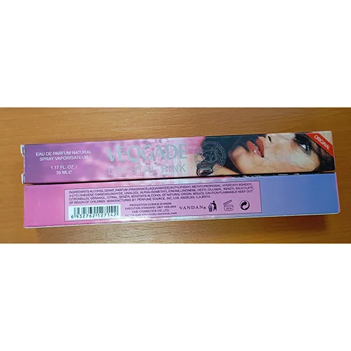 Profumo «Veqgade Crystal Pink» (Yabi Cosmetics)