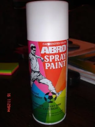 Vernice spray – ABRO-20 — foto 3 dell'alert 0409/09