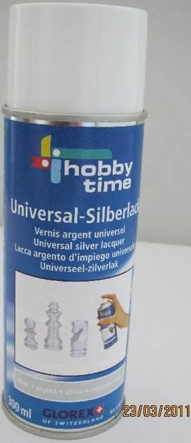 Vernice spray "Hobby Time — Universal-Silberlack" & #13; — foto 1 dell'alert 0782/11