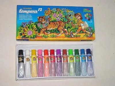 Vernici – Tempera vernici (temperové farby) Jungle creativa (SaKOTA)