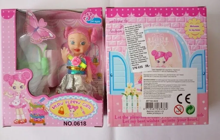 Bambola di plastica «VERY FUNNY GIRL»