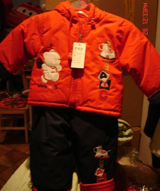 Vestito invernale per bambini &amp; #13; &amp; #13; (P&amp;K)