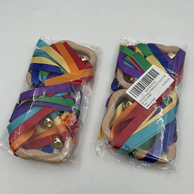 Giocattolo a nastro «VEYLIN Sensory Ribbons for Babies, 2 Pack Rainbow» — foto 3 dell'alert A12/03169/24