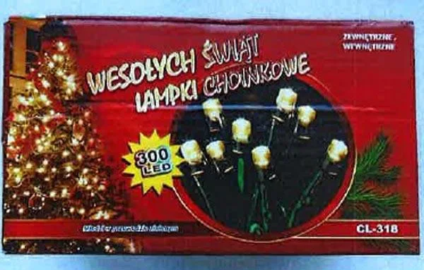 Catena di illuminazione «Vianocne lampicky 300 LED» — foto 1 dell'alert A12/0801/18