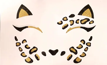 Accessori per abiti eleganti «Vice Versa Boutique Leo Face Sticker» (Vice Versa Boutique)