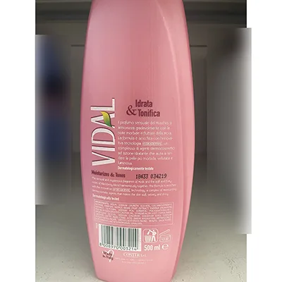 Gel doccia «Vidal doccia schiuma Mora e Muschio» — foto 2 dell'alert A12/01313/24