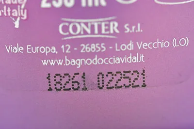 Schiuma doccia «Vidal doccia schiuma» — foto 5 dell'alert A12/01973/23