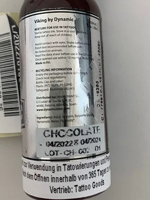 Inchiostro del tatuaggio «Viking-Ink DYNAMIC CHOCOLATE» (Dynamic)