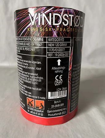 Fuochi d'artificio «Vindstød» — foto 4 dell'alert A11/00134/23