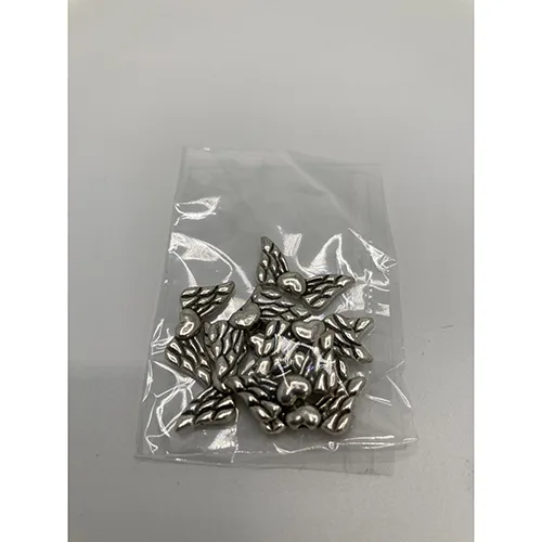 Perline di gioielleria «Vinge antiksilver med hjärta» (Not specified)