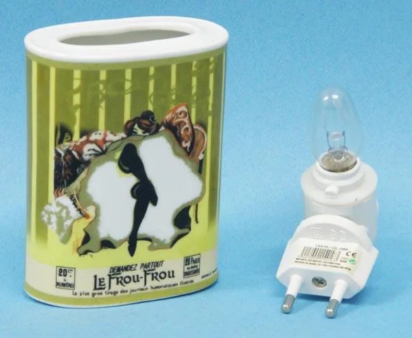 Luce notturna «Vintage Night Lamp Porcelain» — foto 2 dell'alert A12/0604/16
