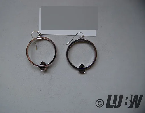Orecchini «Vintage-Style Ohrringe in blauer Schmuck Geschenk Box 5,8 mm lange Türkisblau Ohrringe i…» — foto 4 dell'alert INFO/00034/22