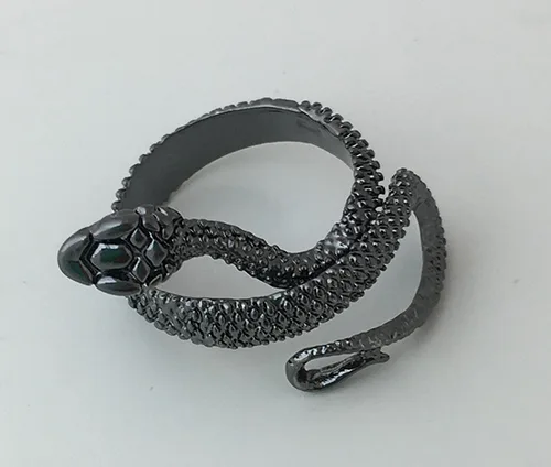 Anello «Vintage unisex ring silver plated color snake ring» — foto 1 dell'alert A12/00930/23