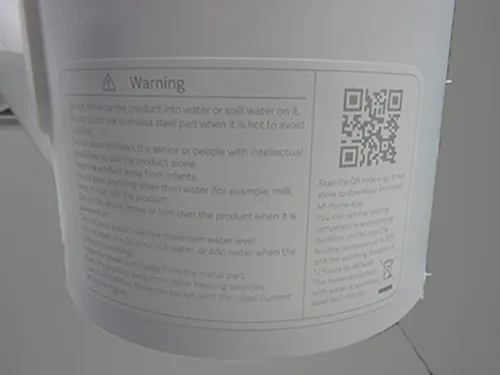 Bollitore intelligente «VIOMI Smart Kettle» — foto 4 dell'alert A11/00038/21