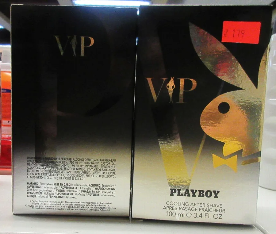Dopo la rasatura «VIP COOLING» (Playboy)