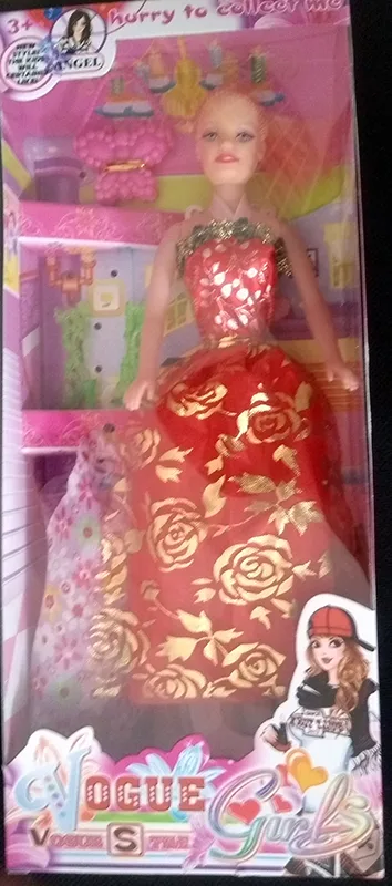 Bambola in plastica con accessori «Vogue Girl»