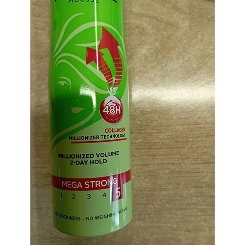 Mousse per capelli «VOLUME MOUSSE MEGA STRONG 5» — foto 2 dell'alert A12/01896/24