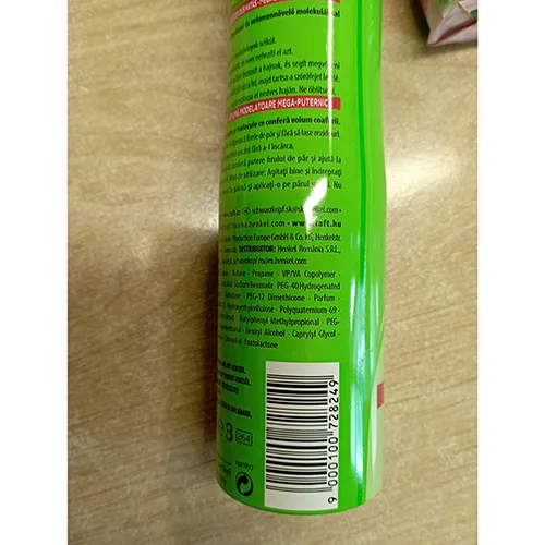 Mousse per capelli «VOLUME MOUSSE MEGA STRONG 5» — foto 4 dell'alert A12/01896/24