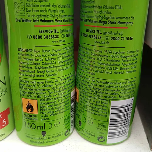 Schiuma per lo styling dei capelli «volumen schaumfestiger» (Schwarzkopf/Taft)