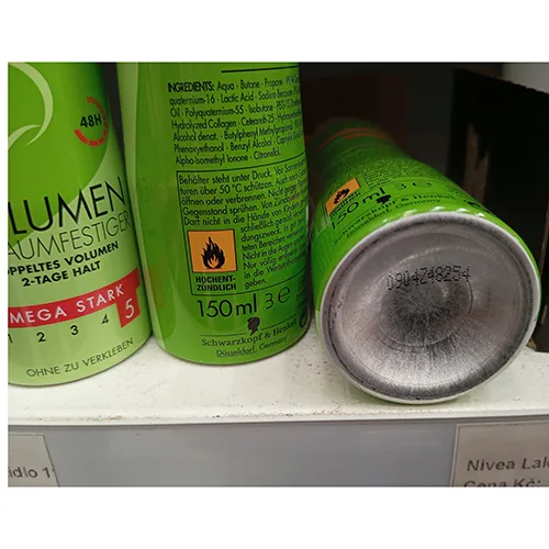 Schiuma per lo styling dei capelli «volumen schaumfestiger» — foto 2 dell'alert SR/03008/25
