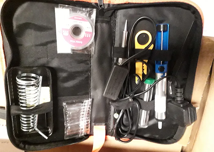 Kit di saldatura in ferro «Vontox Soldering Iron Kit» — foto 2 dell'alert A11/00085/20