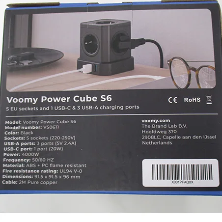 Cavo di estensione «VOOMY POWER CUBE S6» — foto 2 dell'alert SR/00401/26