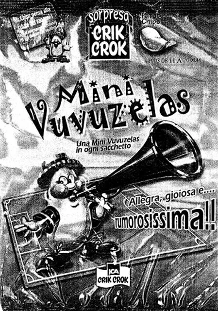Vuvuzelas "Mini Vuvuzelas" &amp; #13; &amp; #13; (CRIK CROK)