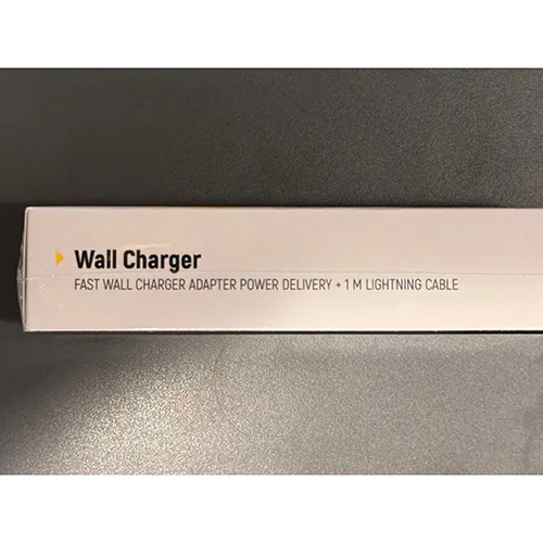 Caricabatterie USB «Wall Charger, Fast Wall Charger Adapter Power Delivery + 1M Lightning Cable» — foto 4 dell'alert A11/00140/24