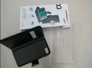 Custodia per telefono cellulare «Wallet Case Eman iPhone 7/8 Black Wallet Case Eman» — foto 2 dell'alert A12/00309/20
