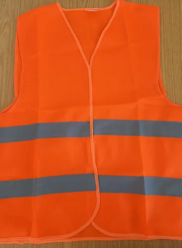 Giubbotto di sicurezza «Warnweste orange» — foto 4 dell'alert A12/02510/23