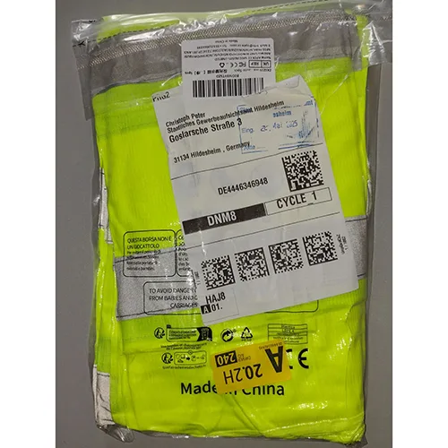 Gilet di sicurezza «Warnweste» — foto 4 dell'alert SR/00783/26