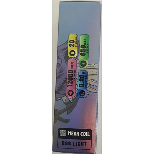Sigaretta elettronica usa e getta «WASPE 12000 PUFFS» (WASPE)