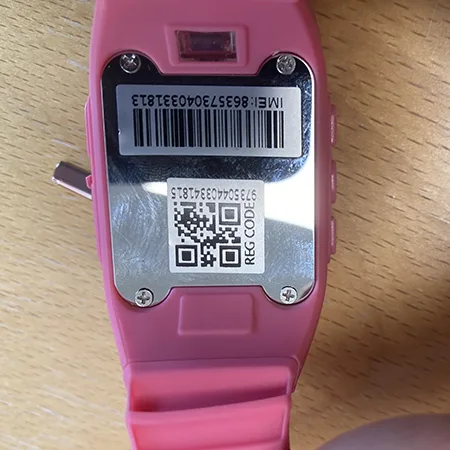 Orologio intelligente per bambini «Watch with GPS for children - Pink» — foto 2 dell'alert A12/00163/24