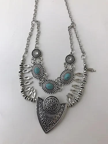 Collana «water drop necklace foreign trade hot sale clavicle chain item ornament sweater chain» (Fashion jewellery)